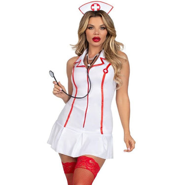 Costume da Caposala Seducente per Halloween e Feste a Tema